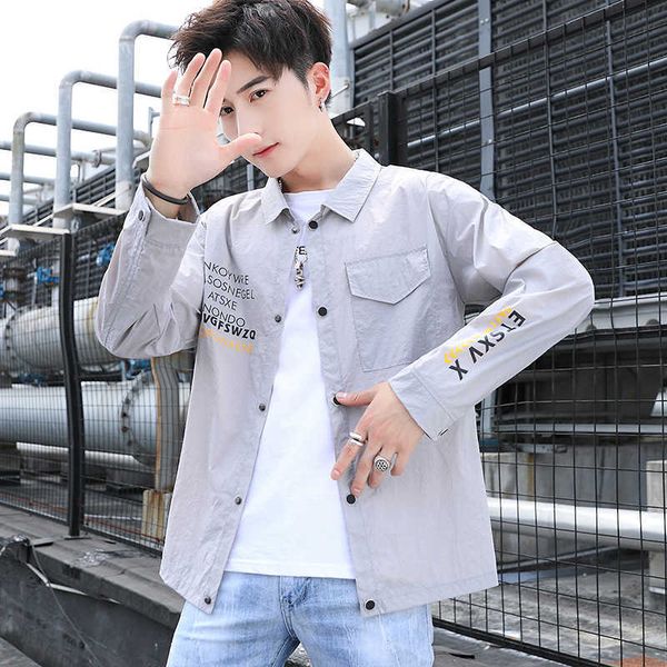 men's sunscreen coat 2021 summer thin ice breathable loose trend korean et versatile air conditioning clothing, White;black
men's sunscreen coat 2021 summer thin ice breathable loose trend korean et versatile air conditioning clothing, White;black
