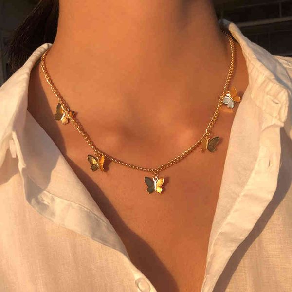 chic gold chain butterfly pendant necklace women statement collares bohemian beach choker jewelry gift collier, Silver
chic gold chain butterfly pendant necklace women statement collares bohemian beach choker jewelry gift collier, Silver