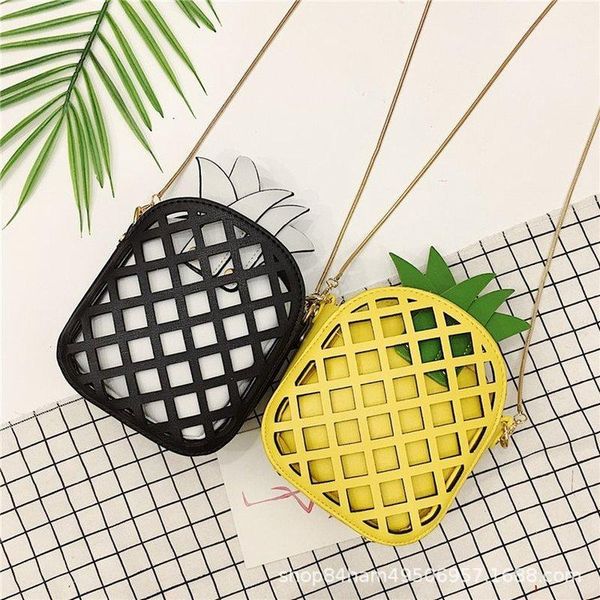 shoulder bags 2021 brand leather cute handbag for women lovely pineapple bag with chain hollow out mini women's fruit handbags purse gi
shoulder bags 2021 brand leather cute handbag for women lovely pineapple bag with chain hollow out mini women's fruit handbags purse gi