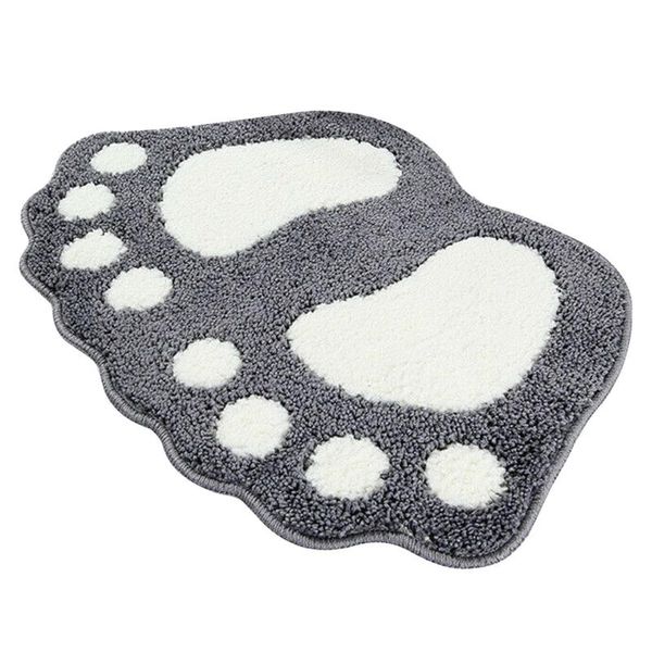 bath mats non slip soft absorbent flocking shaggy bathroom fashion cute footprints big feet mat on foot pad rug household itemst
bath mats non slip soft absorbent flocking shaggy bathroom fashion cute footprints big feet mat on foot pad rug household itemst