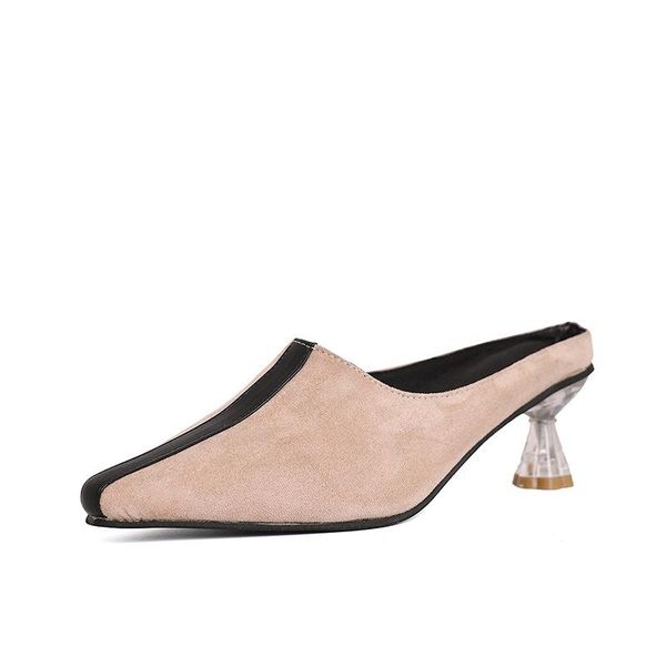 slippers women shoes 2021 summer flock mixed colors retro pointed toe muller ladies flip flops outdoor high heel, Black
slippers women shoes 2021 summer flock mixed colors retro pointed toe muller ladies flip flops outdoor high heel, Black