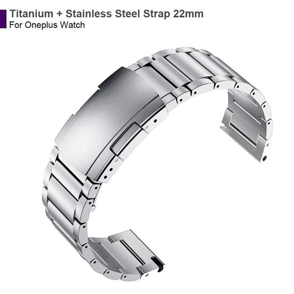 watch bands titanium + metal stainless steel clasp strap for oneplus band one plus smartwatch watchband bracelet wristband accessories, Black;brown
watch bands titanium + metal stainless steel clasp strap for oneplus band one plus smartwatch watchband bracelet wristband accessories, Black;brown