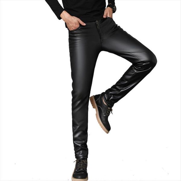 winter faux leather pencil women pant skinny windbreak motorcycle high elastic trousers tight fleece x9186, Black
winter faux leather pencil women pant skinny windbreak motorcycle high elastic trousers tight fleece x9186, Black