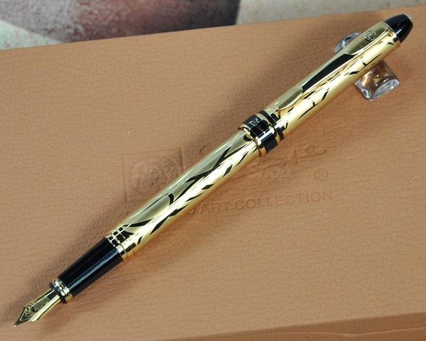 fountain pens picasso 901 pen amorous feeling of paris 18kgp fine nib noble golden for business writing gift 
fountain pens picasso 901 pen amorous feeling of paris 18kgp fine nib noble golden for business writing gift