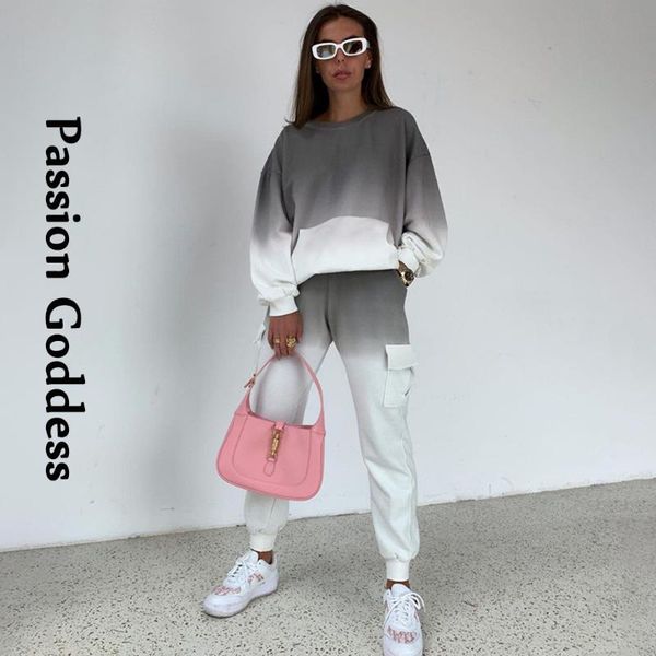 women's two piece pants women 2 tie-dye gradient tracksuits oversized sweatshirts hoodies loose sweatpants big pockets cool sets outfit, White
women's two piece pants women 2 tie-dye gradient tracksuits oversized sweatshirts hoodies loose sweatpants big pockets cool sets outfit, White