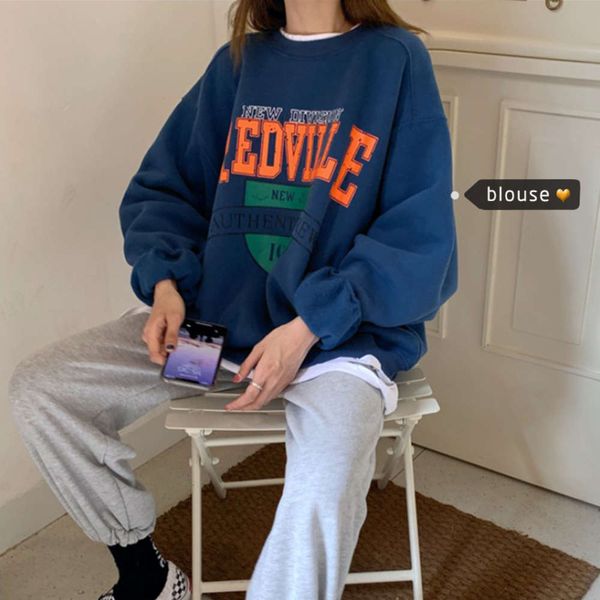 women's sweaters hoodies ins super fire sweater autumn and winter hole fake two plush thickened coats korean fashion students loose clo, White;black
women's sweaters hoodies ins super fire sweater autumn and winter hole fake two plush thickened coats korean fashion students loose clo, White;black
