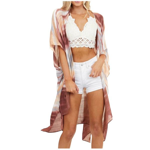 bikini cover up beachwear women's fashion casual irregular chiffon print beach loose cardigan cover-ups swimwear, White;black
bikini cover up beachwear women's fashion casual irregular chiffon print beach loose cardigan cover-ups swimwear, White;black