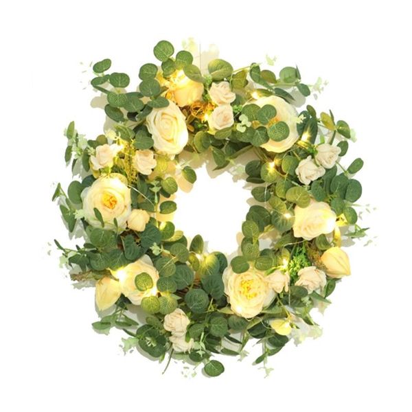decorative flowers & wreaths eucalyptus camellia garland artificial flower outdoor hanging imitation floral wreath home wedding decoration f
decorative flowers & wreaths eucalyptus camellia garland artificial flower outdoor hanging imitation floral wreath home wedding decoration f