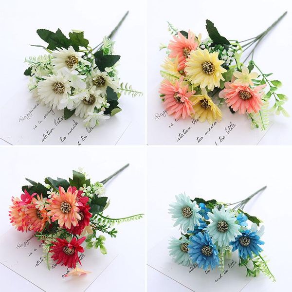 decorative flowers & wreaths 1 bunch of gerbera silk camellia artificial flower home wedding garden party decoration diy
decorative flowers & wreaths 1 bunch of gerbera silk camellia artificial flower home wedding garden party decoration diy