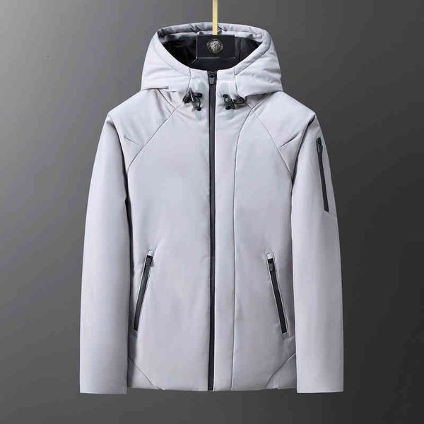 2021 new men's thick winter) duck down coats 90% white fashion hooded short casual classic gray black male jacket
2021 new men's thick winter) duck down coats 90% white fashion hooded short casual classic gray black male jacket