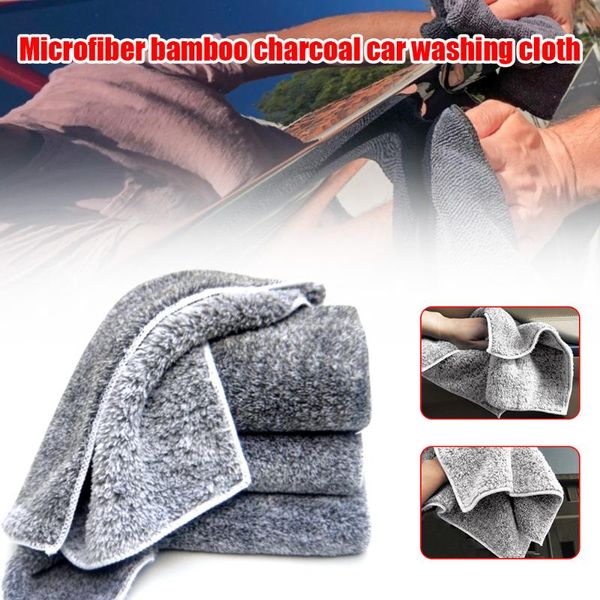 1pc 40*40cm car wash microfiber towel bamboo charcoal super absorbent cleaning wet dry quick drying sponge
1pc 40*40cm car wash microfiber towel bamboo charcoal super absorbent cleaning wet dry quick drying sponge
