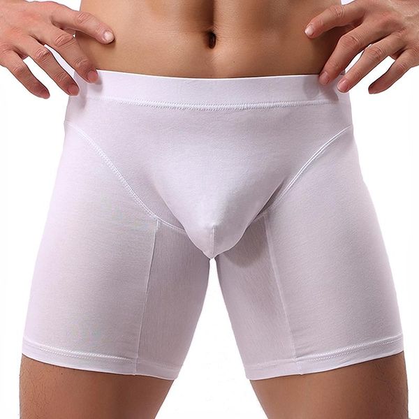 men's boxers underwear long men boxer u convex male panties sports fitness boxershorts man atural cotton underpants, Black;white
men's boxers underwear long men boxer u convex male panties sports fitness boxershorts man atural cotton underpants, Black;white