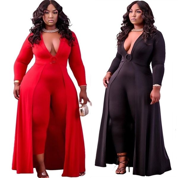jumpsuit women 5xl plus size outfits bodycon off shoulder ribbing office lady bodysuit wholesale drop 211106, Black
jumpsuit women 5xl plus size outfits bodycon off shoulder ribbing office lady bodysuit wholesale drop 211106, Black