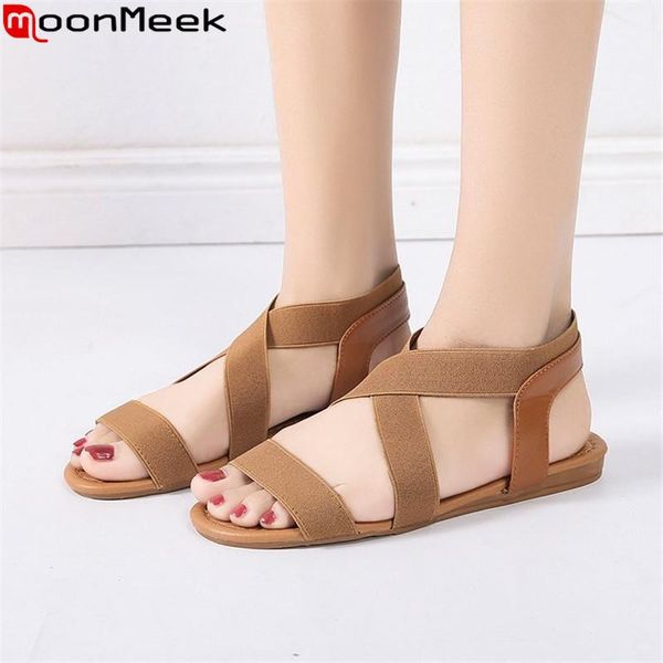 moonmeek big size 35-41 summer sandals comfortable ladies shoes flat with casual slip on women 2021, Black
moonmeek big size 35-41 summer sandals comfortable ladies shoes flat with casual slip on women 2021, Black