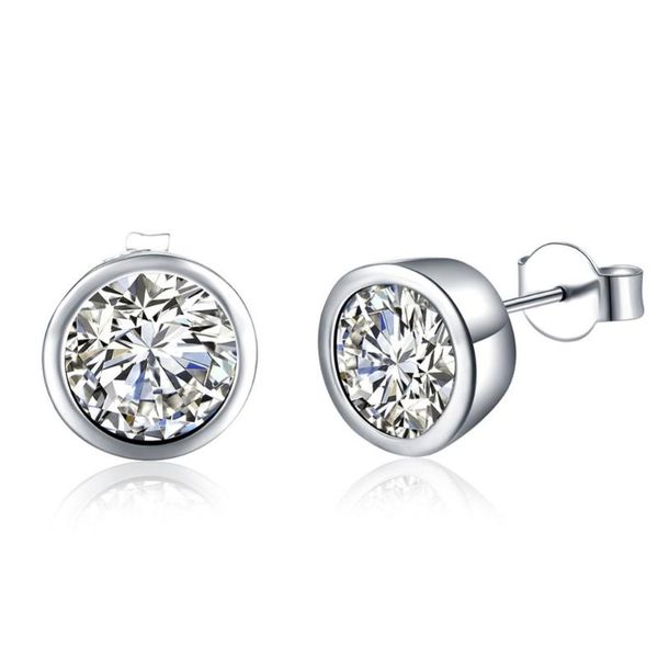 stud promotion fashion 925 jewelry silver solid round clear zircon stone earings for women girl earrings brinco gift, Golden;silver
stud promotion fashion 925 jewelry silver solid round clear zircon stone earings for women girl earrings brinco gift, Golden;silver