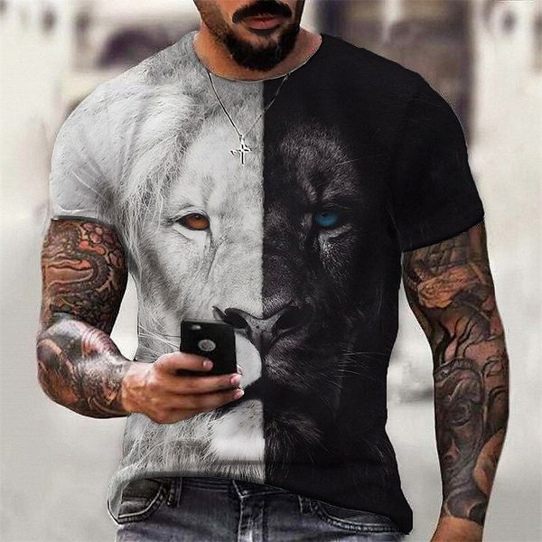 men's t shirt 3d print graphic lion crew neck daily sports print short sleeve casual classic designer big and tall black b3hh#, White;black
men's t shirt 3d print graphic lion crew neck daily sports print short sleeve casual classic designer big and tall black b3hh#, White;black