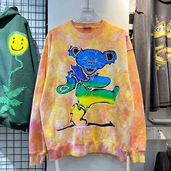 men's hoodies & sweatshirts and women's hoodies, cartoon printing, fashion bear, round neck, interior label, Black
men's hoodies & sweatshirts and women's hoodies, cartoon printing, fashion bear, round neck, interior label, Black