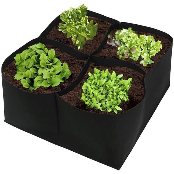 planters & pots 4 grids planting bag square garden flower vegetable planter pocket mini portable growing for gardening tools
planters & pots 4 grids planting bag square garden flower vegetable planter pocket mini portable growing for gardening tools