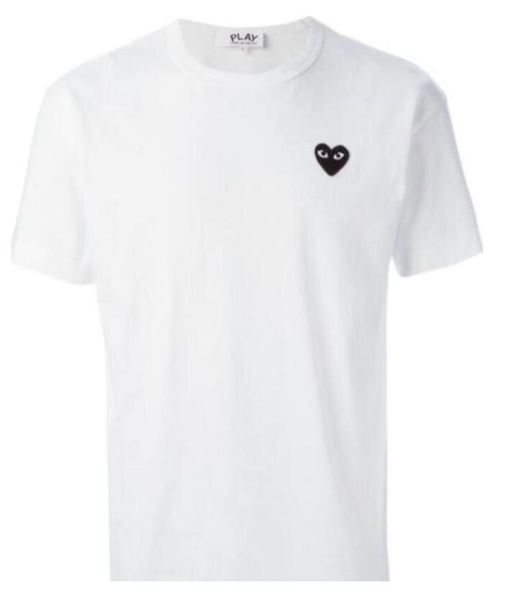 cdg play commes mens designer with heart sport tee shirts des garcons white pablo stripe for summer vetements 2021, White;black
cdg play commes mens designer with heart sport tee shirts des garcons white pablo stripe for summer vetements 2021, White;black
