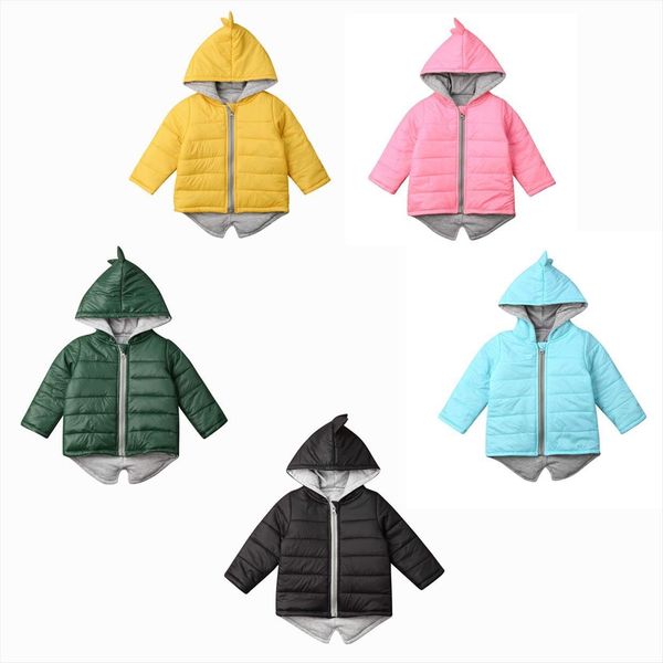todddler kids baby boys girls dinosaur hooded coat jacket winter toddler thick outwear 1 7 years, Blue;gray
todddler kids baby boys girls dinosaur hooded coat jacket winter toddler thick outwear 1 7 years, Blue;gray