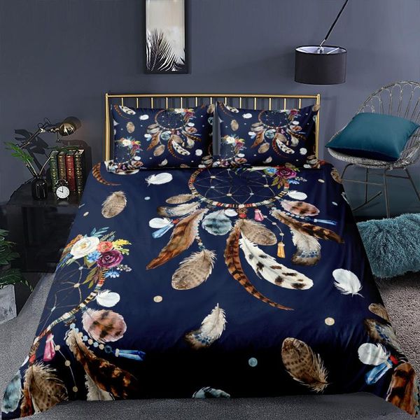 bedding sets bohemia flower style dreamcatcher floral black comforter set duvet cover king double size bed home gift
bedding sets bohemia flower style dreamcatcher floral black comforter set duvet cover king double size bed home gift