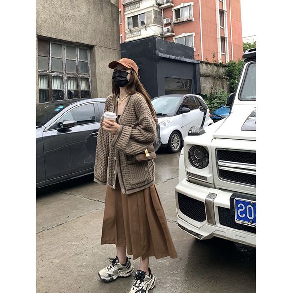 skirts front short back layer pleated women's autumn drs korean version medium long a-line high waist thin skirt, Black
skirts front short back layer pleated women's autumn drs korean version medium long a-line high waist thin skirt, Black