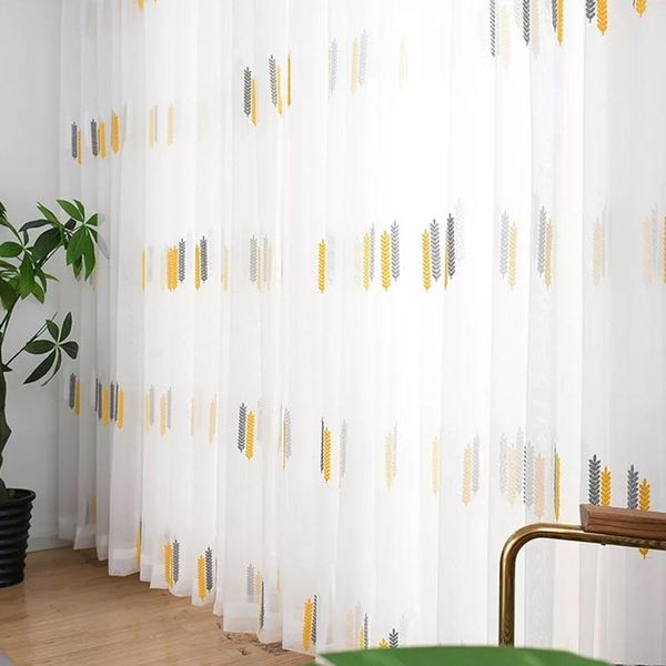 factory wholesale pastoral wheat simple wind living room bedroom bay window can be customized home fabric transparent curtain & drapes
factory wholesale pastoral wheat simple wind living room bedroom bay window can be customized home fabric transparent curtain & drapes