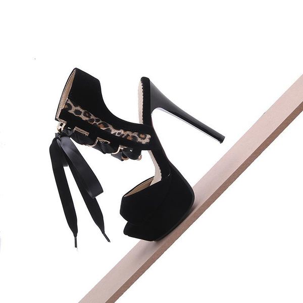 sandals gladiator women peep toe footwear leopard high heels party shoes female platform woman summer 65gu, Black
sandals gladiator women peep toe footwear leopard high heels party shoes female platform woman summer 65gu, Black