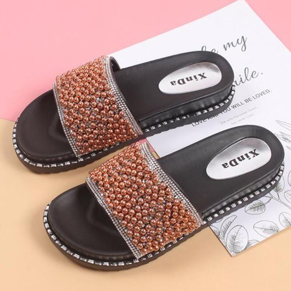 slippers fashion bead women summer open toe casual shoes ladies flat outdoor female beach sandals girls flip flops xx152, Black
slippers fashion bead women summer open toe casual shoes ladies flat outdoor female beach sandals girls flip flops xx152, Black