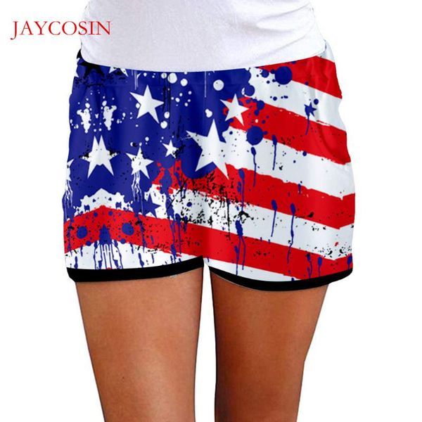 women shorts fashion independence day print summer pockets casual loose elastic waist bikes 2021 g4 women's, White;black
women shorts fashion independence day print summer pockets casual loose elastic waist bikes 2021 g4 women's, White;black