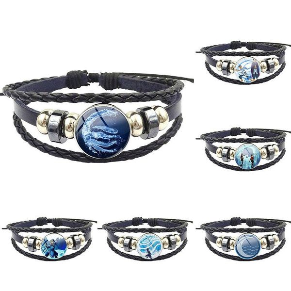 charm bracelets for women girls handmade buddhism jewelry with glass cabochon black leather bracelet bangle water tribe, Golden;silver
charm bracelets for women girls handmade buddhism jewelry with glass cabochon black leather bracelet bangle water tribe, Golden;silver