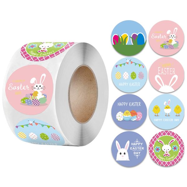 500pcs/Roll Easter Stickers for Kids Easter Bunny Stickers Easter Eggs Self-Adhesive Craft Gift Decor 1.5 Cute Cartoon Sticker
500pcs/Roll Easter Stickers for Kids Easter Bunny Stickers Easter Eggs Self-Adhesive Craft Gift Decor 1.5 Cute Cartoon Sticker