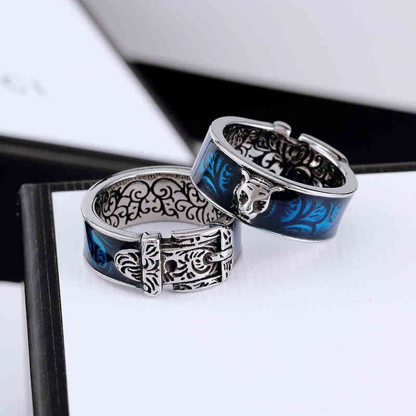 Ring 925 Silver Tiger Head Couple New Style Gujia Shuang g Turquoise Love No Fashion Hip Hop
Ring 925 Silver Tiger Head Couple New Style Gujia Shuang g Turquoise Love No Fashion Hip Hop