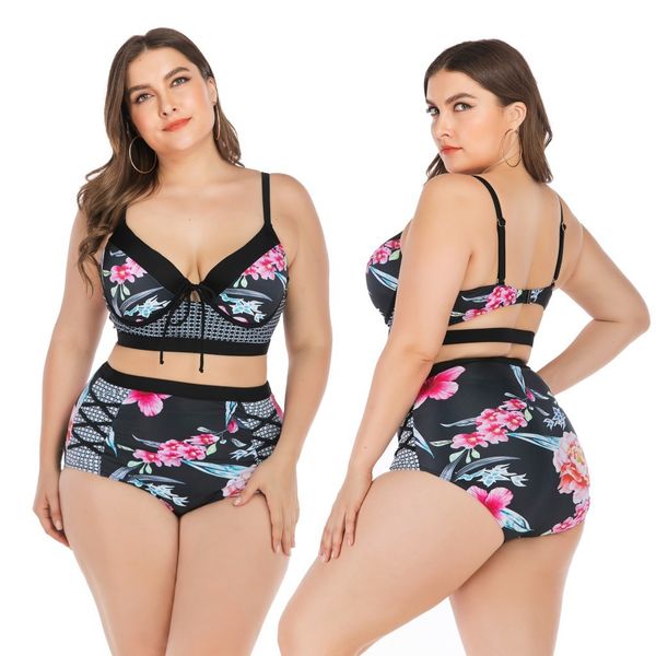 women's bikini swimwear big cup oney 6652, White;black