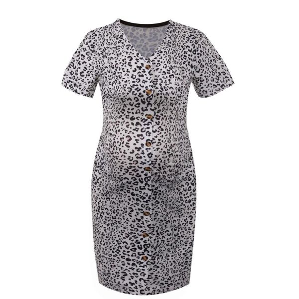 maternity dresses pregnant women clothes breastfeeding casual leopard v-neck dress pregnancy breastfeedin, White
maternity dresses pregnant women clothes breastfeeding casual leopard v-neck dress pregnancy breastfeedin, White
