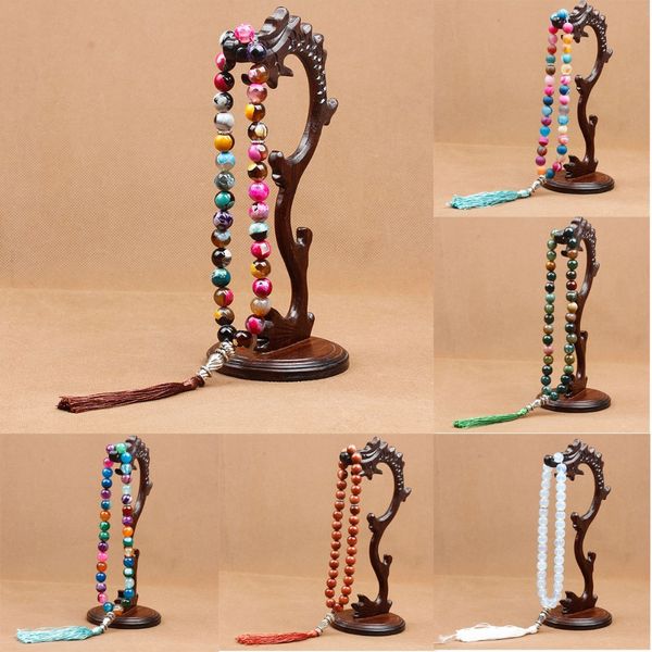 10mm 33 Prayer Beads Islamic Muslim Rosary Natural Stone Frosted Striped Tassel Pendant Mohammed Rosary Women Men Turkey
10mm 33 Prayer Beads Islamic Muslim Rosary Natural Stone Frosted Striped Tassel Pendant Mohammed Rosary Women Men Turkey