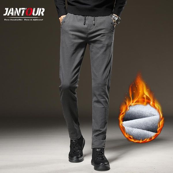 winter fleece thicken warm suit pants men's casual plus velvet men fashion straight lace trousers wash wear, Black
winter fleece thicken warm suit pants men's casual plus velvet men fashion straight lace trousers wash wear, Black