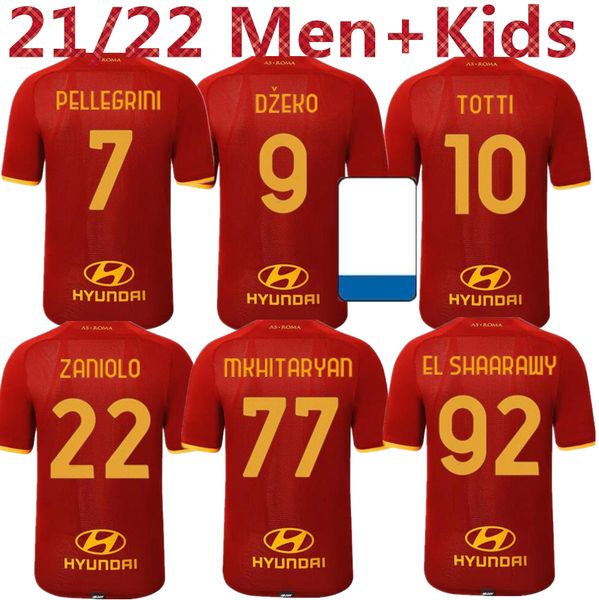 21 22roma soccer jersey zaniolo dzeko pastore rome totti kluivert kolarov 2021 2022 football shirt men + kids kit uniforms maillot pellegrin, Black;yellow
21 22roma soccer jersey zaniolo dzeko pastore rome totti kluivert kolarov 2021 2022 football shirt men + kids kit uniforms maillot pellegrin, Black;yellow
