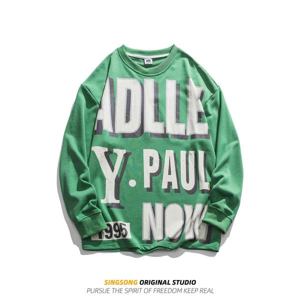the fine fleece hoodies weiyi men's spring and autumn street fashion personality letter graffiti loose round neck couple's coat, Black
the fine fleece hoodies weiyi men's spring and autumn street fashion personality letter graffiti loose round neck couple's coat, Black