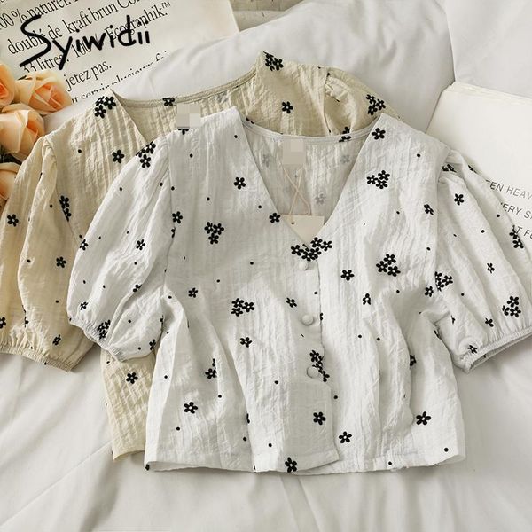 women's blouses & shirts syiwidii button up floral print women summer 2021 korean fashion v neck puff sleeve white apricot short
women's blouses & shirts syiwidii button up floral print women summer 2021 korean fashion v neck puff sleeve white apricot short