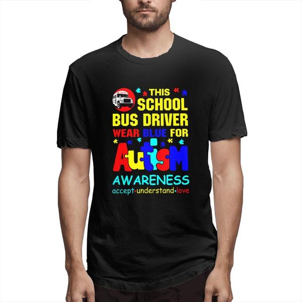 men's t-shirts school anime bus driver wear blue for autism awareness graphic tee short sleeve t-shirt funny cotton, White;black
men's t-shirts school anime bus driver wear blue for autism awareness graphic tee short sleeve t-shirt funny cotton, White;black