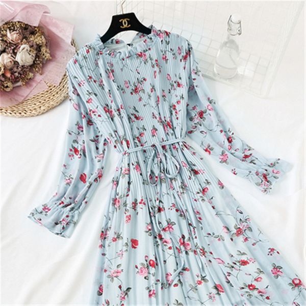 20212021spring summer new women print pleated chiffon dress fashion female casual flare sleeve lotus leaf neck basic dresses86, Black;gray
20212021spring summer new women print pleated chiffon dress fashion female casual flare sleeve lotus leaf neck basic dresses86, Black;gray