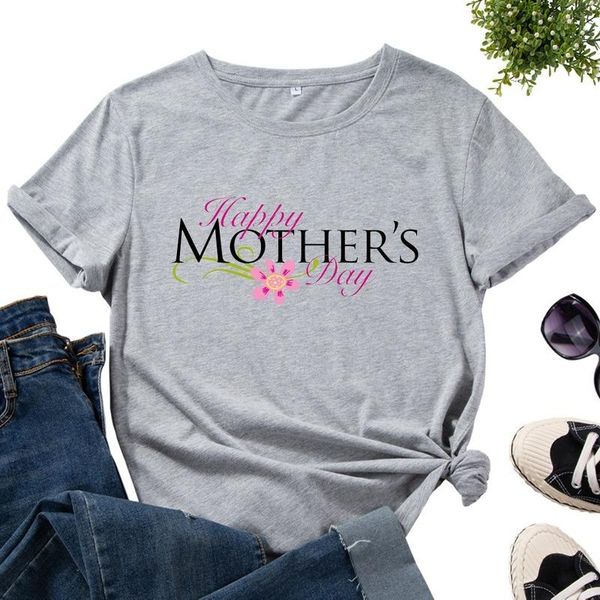 women's t-shirt summer women short sleeve tshirt 100% cotton happy mother's day letter printed female plus size fashion graphic cl, White
women's t-shirt summer women short sleeve tshirt 100% cotton happy mother's day letter printed female plus size fashion graphic cl, White