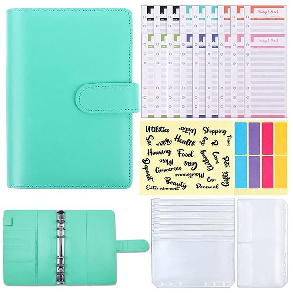 gift wrap budget binder a6 pu leather notebook for budgeting 6 ring cash envelope perfect home,office,meeting
gift wrap budget binder a6 pu leather notebook for budgeting 6 ring cash envelope perfect home,office,meeting