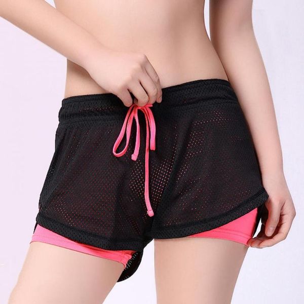 yoga outfit running shorts double layer fake two piece women mesh drawstring short leggings for ladies gym sport
yoga outfit running shorts double layer fake two piece women mesh drawstring short leggings for ladies gym sport