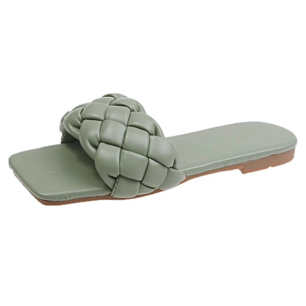 official website 70% off outlet women slippers flat heel leather braid sandals casual summer drags outside beach holiday shoes slides female, Black
official website 70% off outlet women slippers flat heel leather braid sandals casual summer drags outside beach holiday shoes slides female, Black