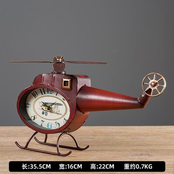 desk & table clocks retro small objects nostalgic wrought iron aircraft clock creative personality bedroom deskdecoration
desk & table clocks retro small objects nostalgic wrought iron aircraft clock creative personality bedroom deskdecoration