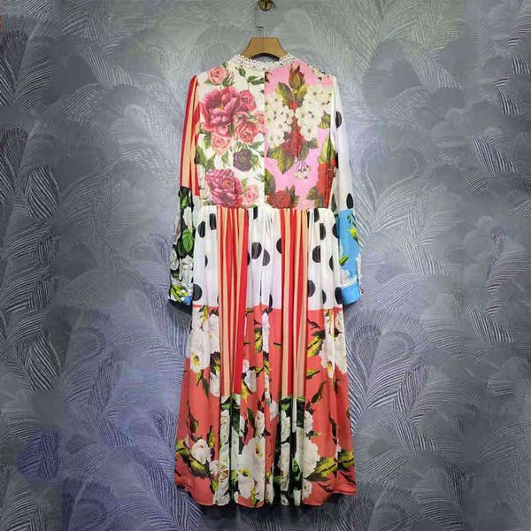 dress seqinyy sicilia spring fall fashion design female runway midi income flowers stripes vintage printing, Black;gray
dress seqinyy sicilia spring fall fashion design female runway midi income flowers stripes vintage printing, Black;gray