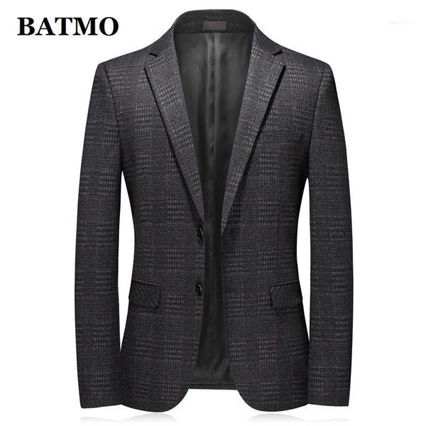 men's suits & blazers batmo 2021 arrival autumn casual plaid blazer men,men's jackets,plus-size m-4xla5221, White;black
men's suits & blazers batmo 2021 arrival autumn casual plaid blazer men,men's jackets,plus-size m-4xla5221, White;black