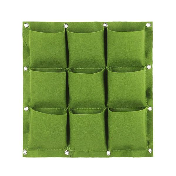 planters & pots 9 pockets garden wall hanging planting bags green plant grow planter vertical vegetable supplies
planters & pots 9 pockets garden wall hanging planting bags green plant grow planter vertical vegetable supplies